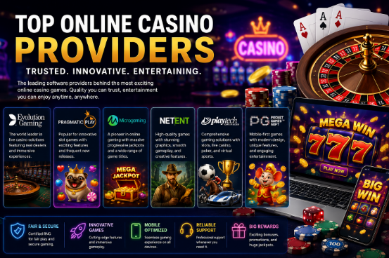 Top Online Casino Providers That Continue to Dominate the Industry in 2026 slot gacor pagi ini,